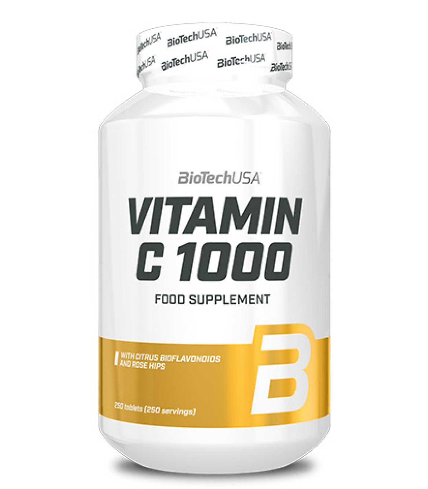 BIOTECH USA Vitamin C 1000mg. Bioflavonoids / 250 Tabs.